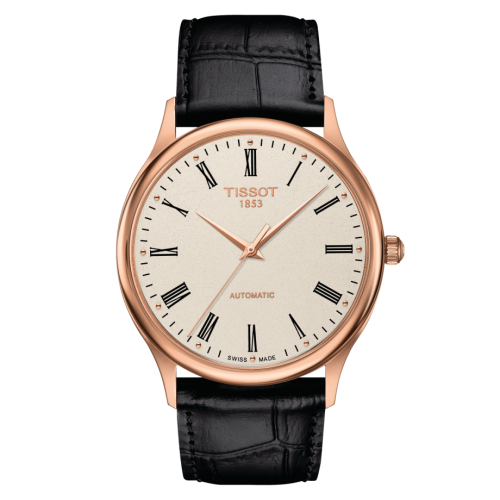 Tissot Excellence Automatic Rose Gold / Beige